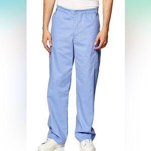 Unisex cargo scrub bottoms